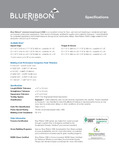 Blue Ribbon® OSB Oriented Strand Board - Specifications