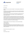 DensDefy® Transition Membrane Exemption Letter