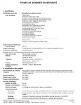 Glass Mat Faced Gypsum Panels Safety Data Sheet - Canada (Français)