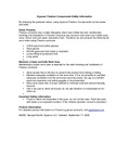 Gypsum Firedoor Components Safety Handling Information