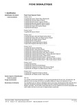 Paper Faced Gypsum Panels Safety Data Sheet - French