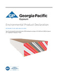 5/8" ToughRock® Fireguard C® Panel - EPD