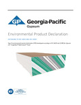 1/2" ToughRock® Mold-Guard™ Panel - EPD