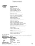ToughRock Paper Faced Gypsym Safety Data Sheet